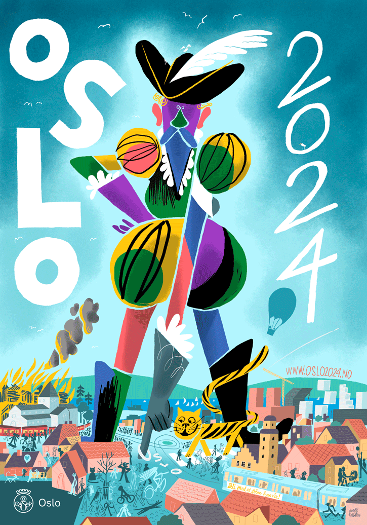 Oslo 2024 / Jubilee poster