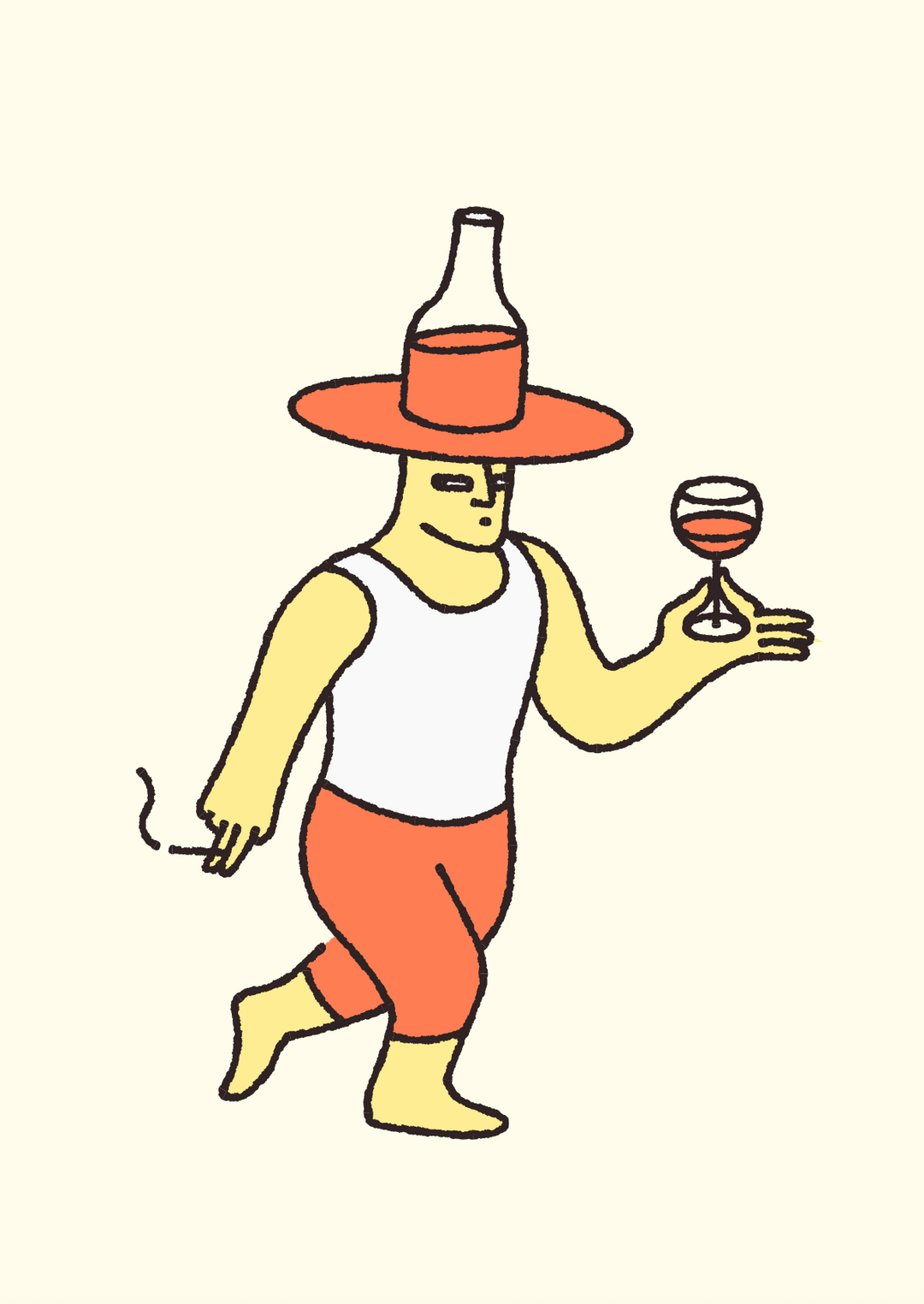 Jeg Skulle Jo Hatt Med Vin Da